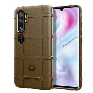 Протиударний TPU чехол  для Xiaomi Mi Note 10 | Rugged Shield | хакі