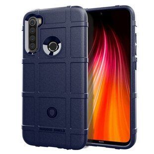 Протиударний TPU чохол для Xiaomi Redmi Note 8 | Rugged Shield | синій