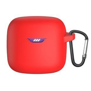 Силиконовый чехол для JBL Tune Flex TWS | чехол + карабин | красный