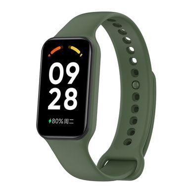 Силіконовий ремінець для Xiaomi Redmi Smart Band 2 зелений