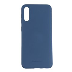 Оригинальный силиконовый чехол для Samsung Galaxy A30S (SM-A307) | Molan Cano | синий