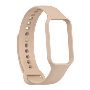 Силиконовый ремешок для Xiaomi Redmi Smart Band 2 бежевый