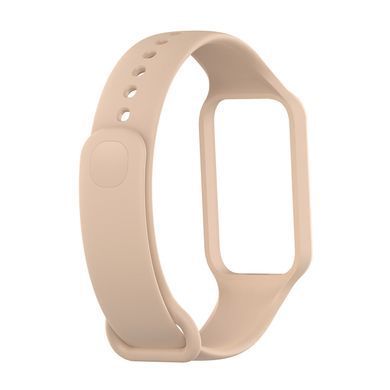 Силіконовий ремінець для Xiaomi Redmi Smart Band 2 бежевий