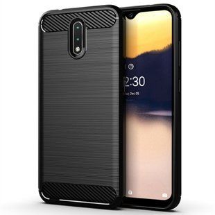 Протиударний чохол для Nokia 2.3 | Rugged Carbon | чорний