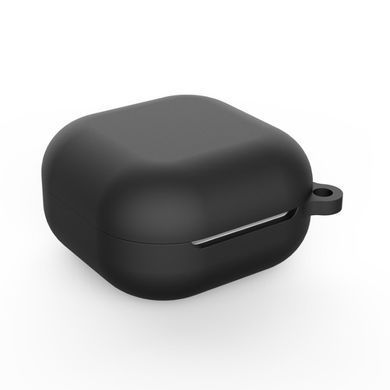 Силіконовий чохол для Samsung Galaxy Buds Pro (SM-R190) | чохол + какрабін | чорний