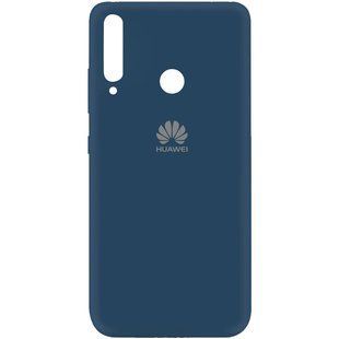 Силіконовий чохол для Huawei P40 Lite E (art-L29) | My Colors | з мікрофіброю | Navy blue
