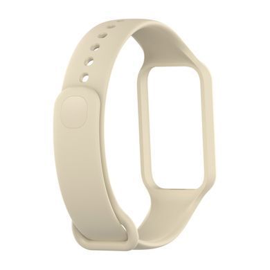 Силиконовый ремешок для Xiaomi Redmi Smart Band 2 серо-бежевый