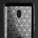 Противоударный TPU чехол для Xiaomi Redmi 8A | Rugged Carbon | черный