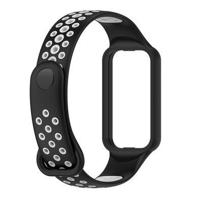 TPU ремінець для Xiaomi Redmi Smart Band 2 чорний та сірий