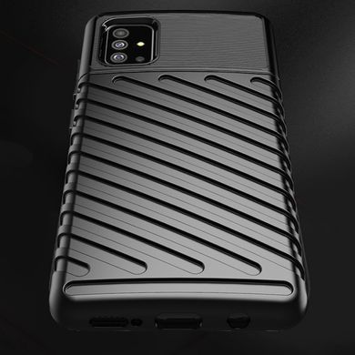 Протиударний TPU чехол Mobile Shell для Samsung Galaxy A51 (SM-A515) | чорний