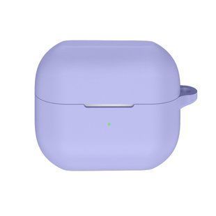 Силиконовый чехол для наушников Samsung Galaxy Buds 3 (R530) / Buds 3 Pro (R630), сиреневый