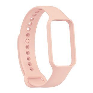 Силиконовый ремешок для Xiaomi Redmi Smart Band 2 светло-розовый