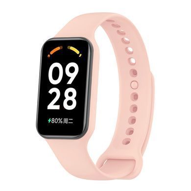 Силіконовий ремінець для Xiaomi Redmi Smart Band 2 світло-рожевий
