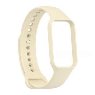 Силиконовый ремешок для Xiaomi Redmi Smart Band 2 Ivory White