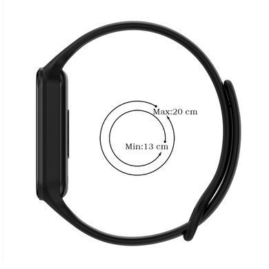 Силіконовий ремінець для Xiaomi Redmi Smart Band 2 ярко зелений