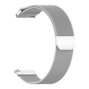 Магнітний ремінець Milanese Loop для Huawei Watch GT Elegant (ELA-B19) | HMU | 22 мм | сріблястий