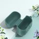 Силиконовый чехол Flowers HMU для наушников Samsung Galaxy Buds 3 (R530) / Buds 3 Pro (R630), светло-зеленый