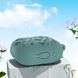 Силиконовый чехол Flowers HMU для наушников Samsung Galaxy Buds 3 (R530) / Buds 3 Pro (R630), светло-зеленый