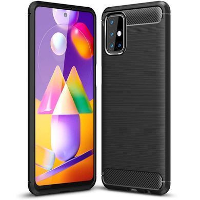 Противоударный чехол для Samsung Galaxy M51 (SM-M515) | Rugged Carbon | черный