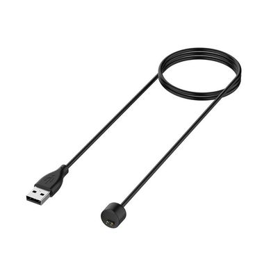 Зарядний пристрій для Xiaomi Mi Smart Band 5 | магніт | 1 м | чорний