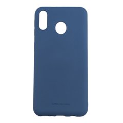 Оригинальный силиконовый чехол для Samsung Galaxy M20 (SM-M205) | Molan Cano | синий