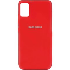 Силиконовый чехол для Samsung Galaxy M31S (SM-M317) | My Colors  красный | с микрофиброй